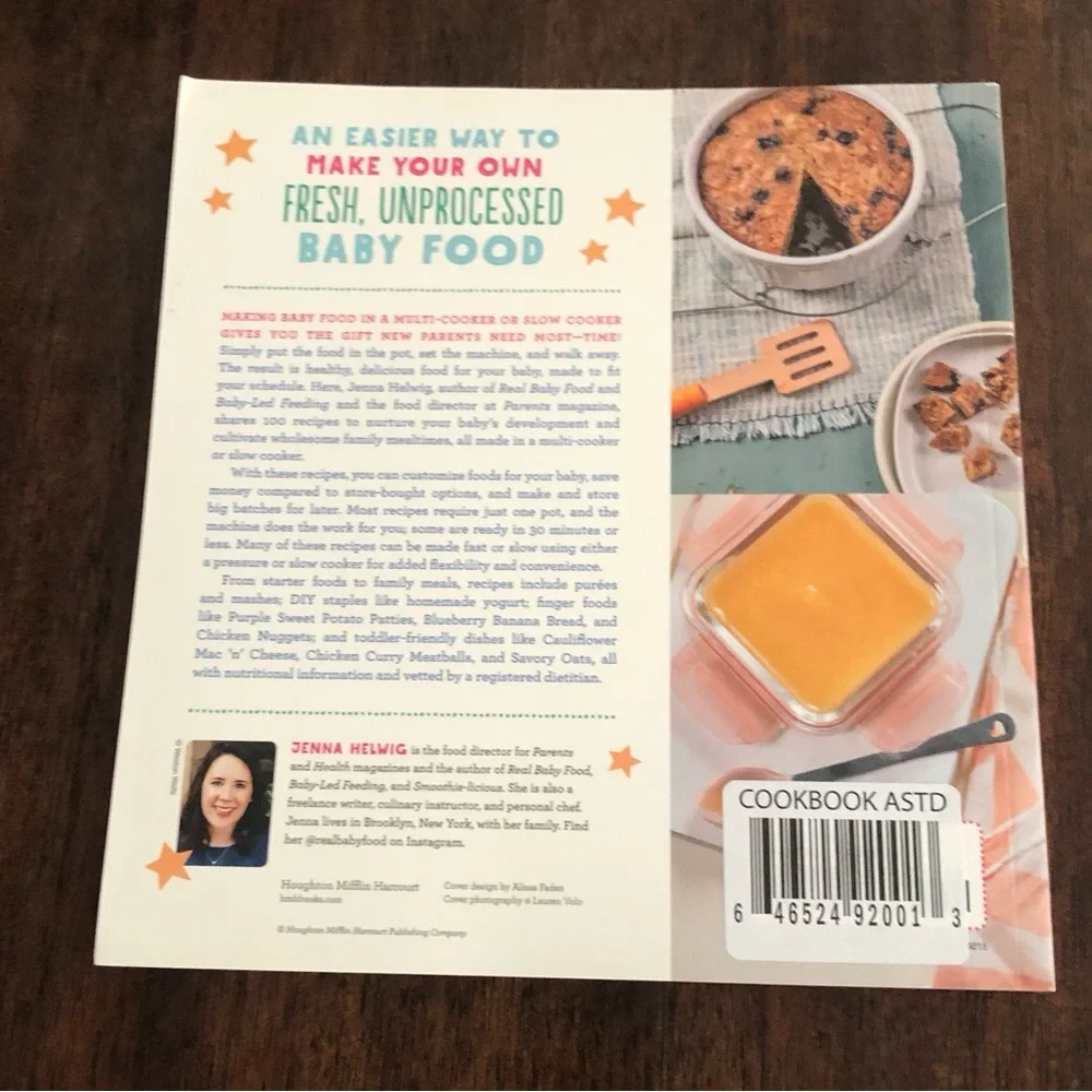 The multi Cooker Baby Food Cookbook. 223pgs